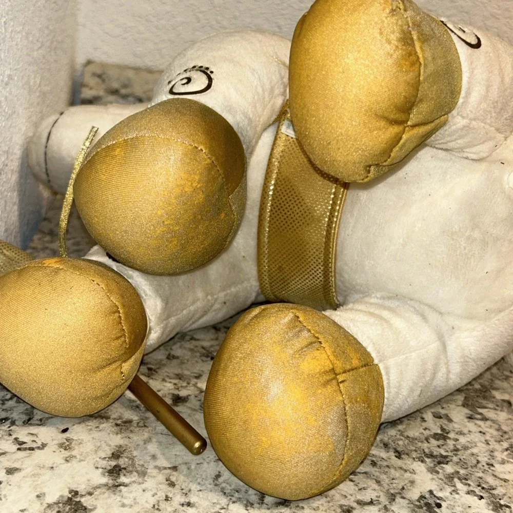 Build A Bear Workshop Enchanted‎ Horse Gold & White With Saddle, Wings & Wand P1